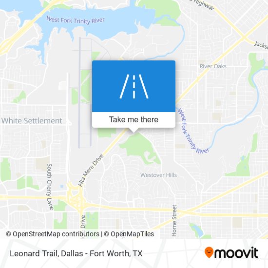 Leonard Trail map