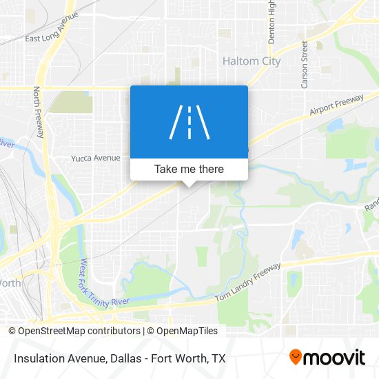 Insulation Avenue map