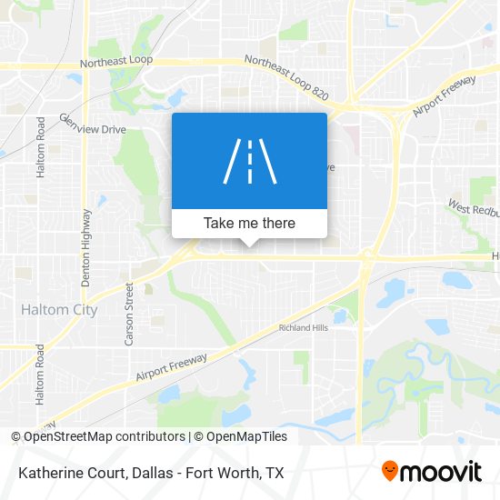 Katherine Court map