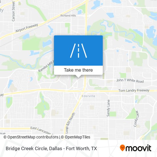 Mapa de Bridge Creek Circle
