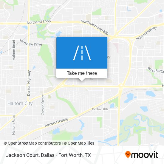 Mapa de Jackson Court