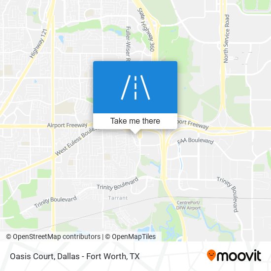 Oasis Court map
