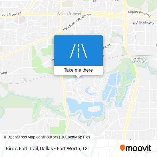 Mapa de Bird's Fort Trail