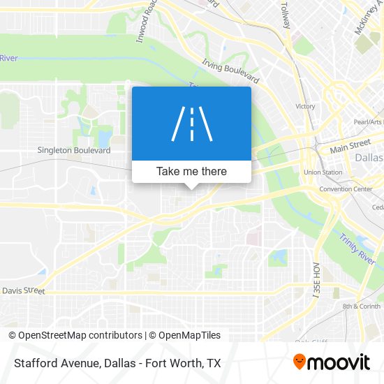 Stafford Avenue map