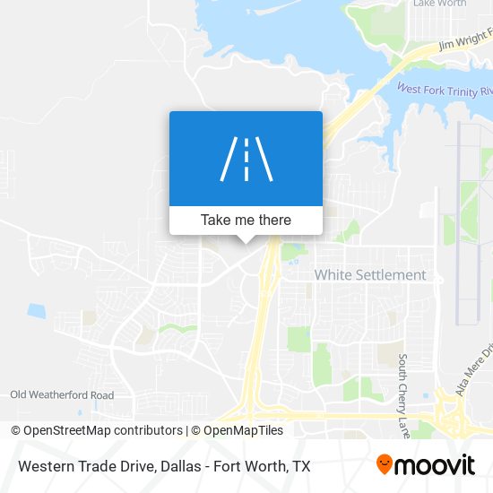 Western Trade Drive map
