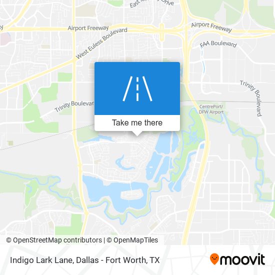 Indigo Lark Lane map