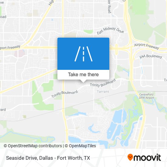 Seaside Drive map