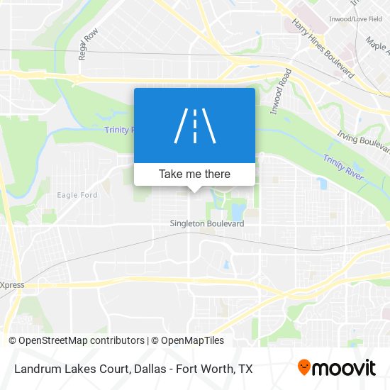 Landrum Lakes Court map