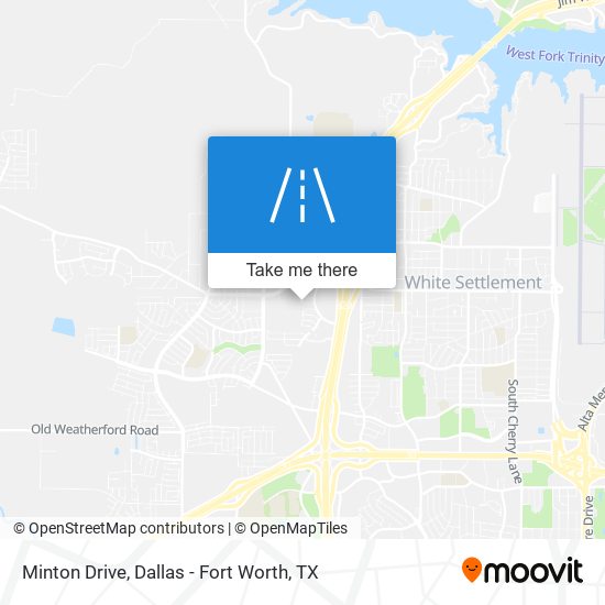 Minton Drive map