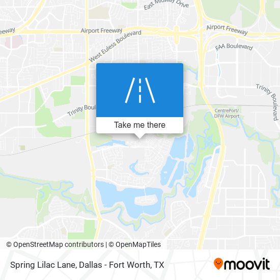 Spring Lilac Lane map