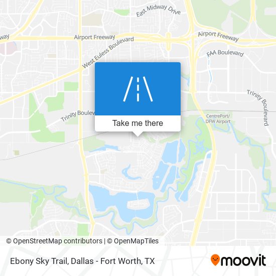 Mapa de Ebony Sky Trail