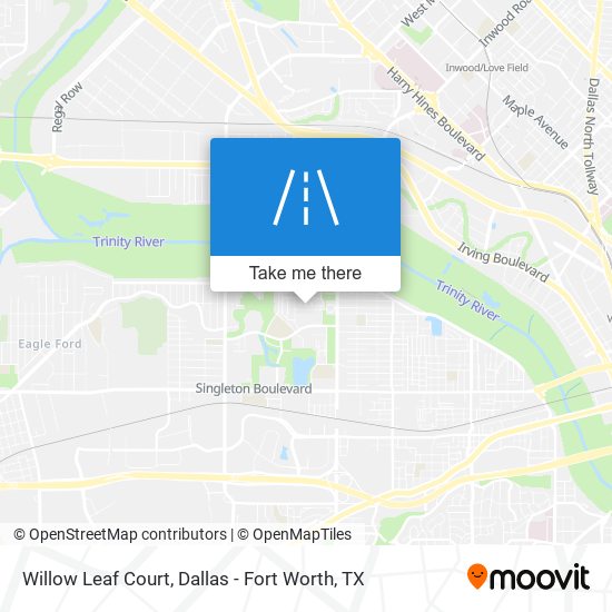 Mapa de Willow Leaf Court