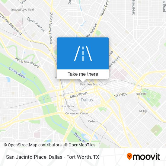 Mapa de San Jacinto Place