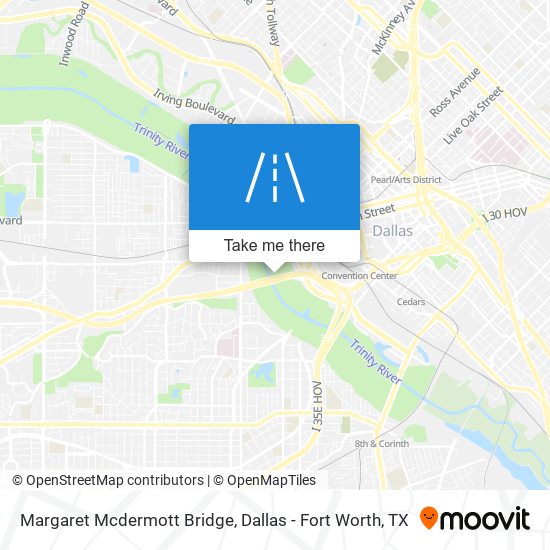 Margaret Mcdermott Bridge map