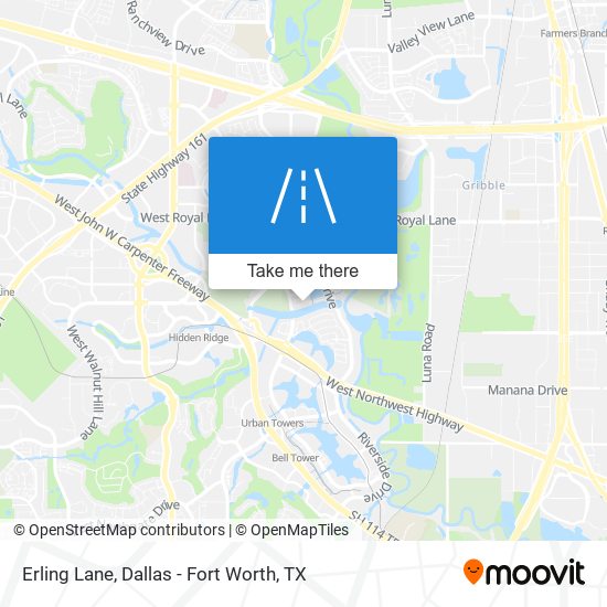 Mapa de Erling Lane