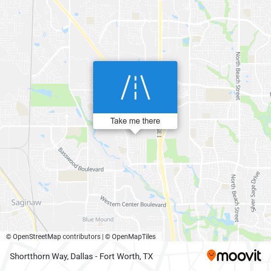 Mapa de Shortthorn Way