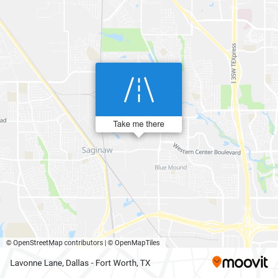 Mapa de Lavonne Lane