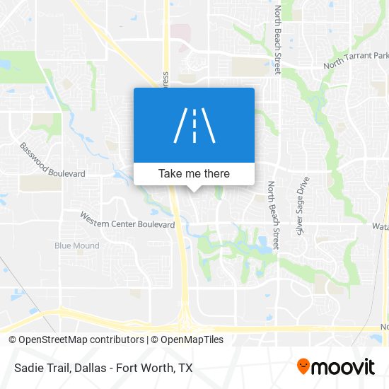 Mapa de Sadie Trail
