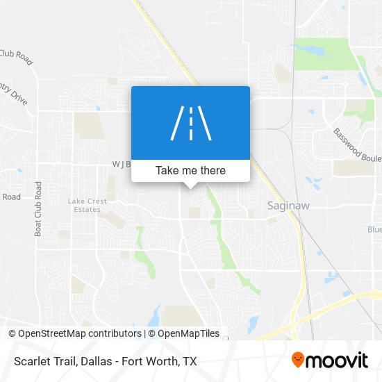 Scarlet Trail map