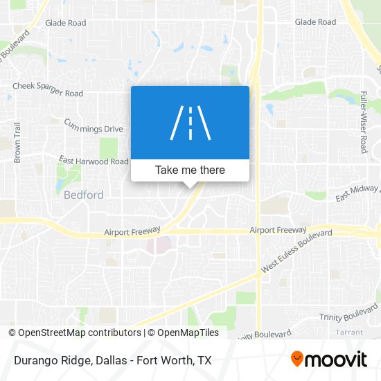 Mapa de Durango Ridge
