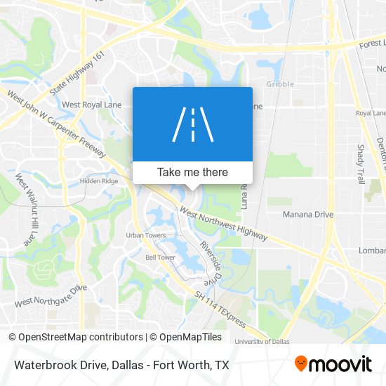 Waterbrook Drive map