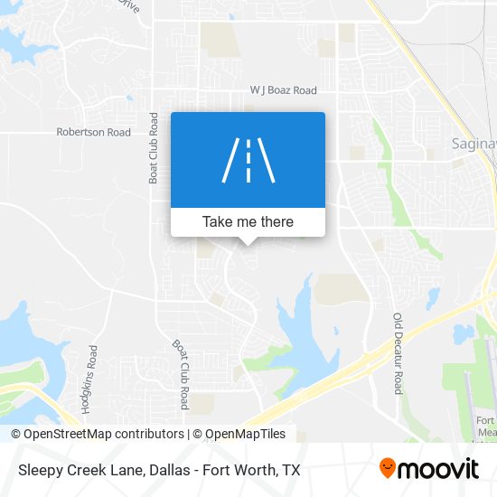 Mapa de Sleepy Creek Lane