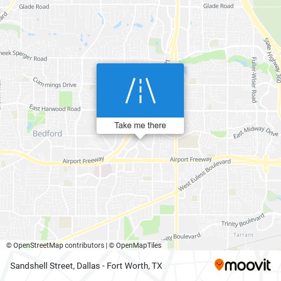 Sandshell Street map