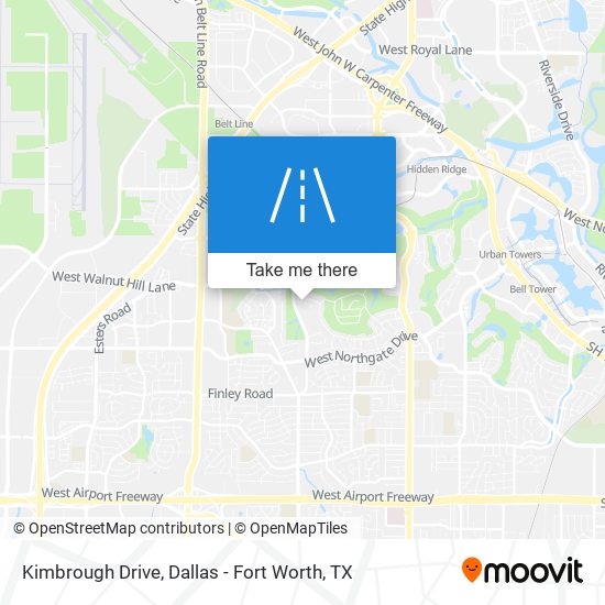 Kimbrough Drive map