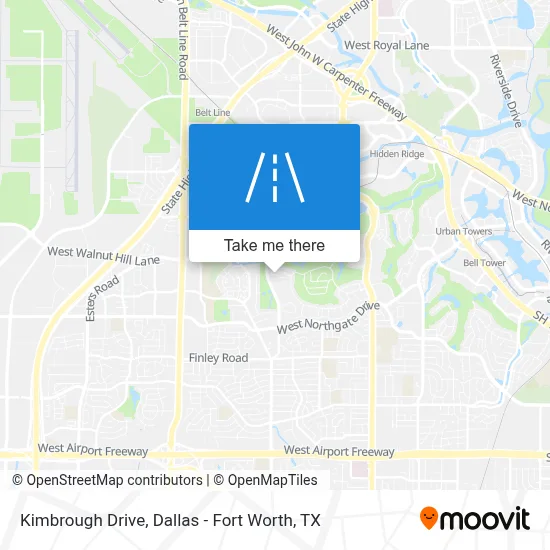 Kimbrough Drive map