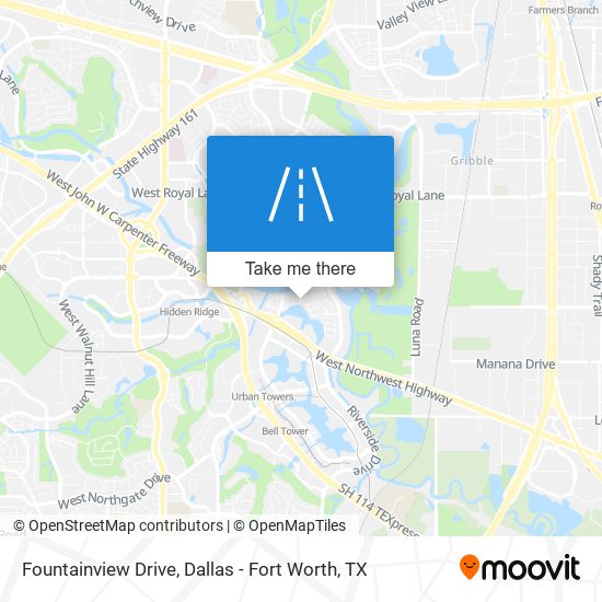 Mapa de Fountainview Drive