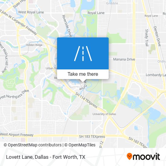 Lovett Lane map