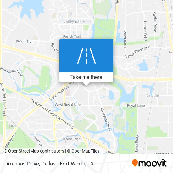Aransas Drive map