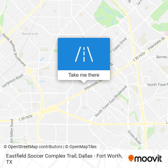 Mapa de Eastfield Soccer Complex Trail