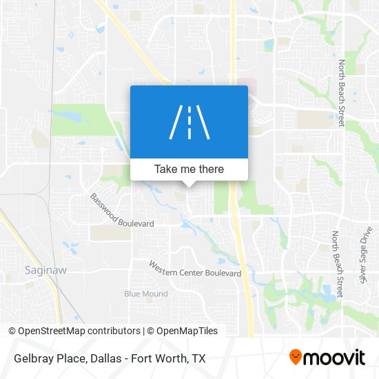 Gelbray Place map