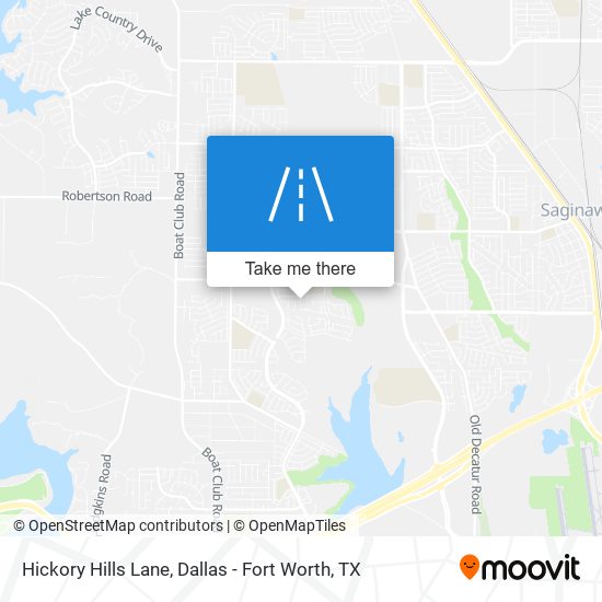 Mapa de Hickory Hills Lane