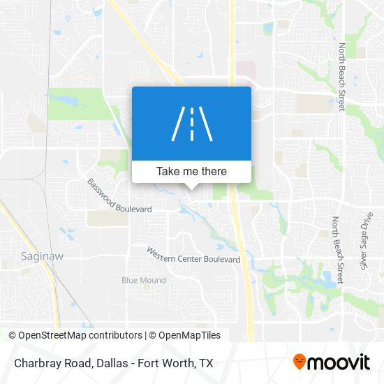 Charbray Road map