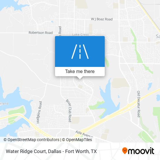 Water Ridge Court map