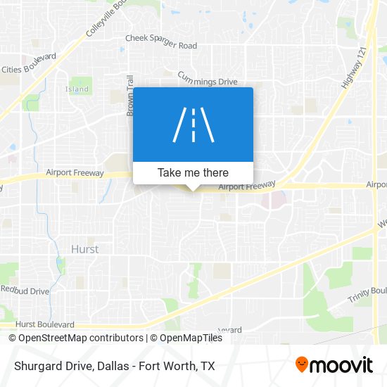 Shurgard Drive map