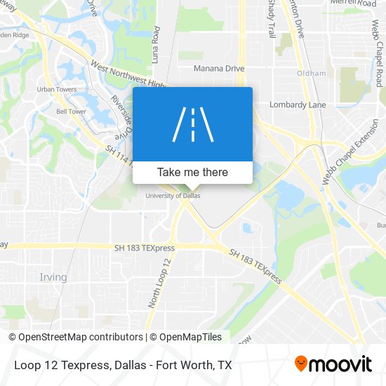 Loop 12 Texpress map