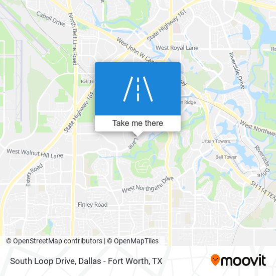 South Loop Drive map