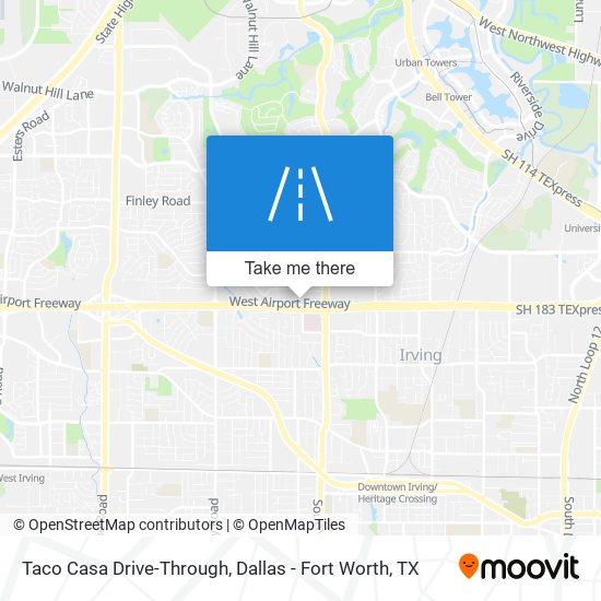 Taco Casa Drive-Through map