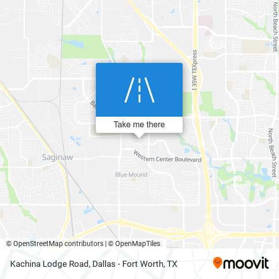 Kachina Lodge Road map