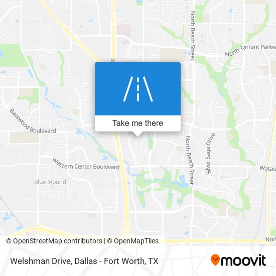 Welshman Drive map