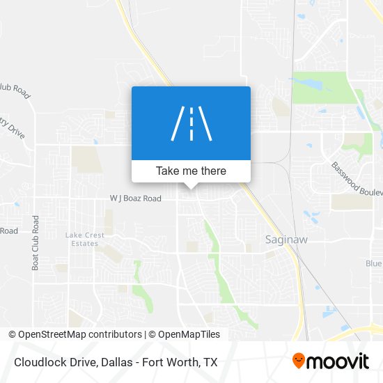 Cloudlock Drive map