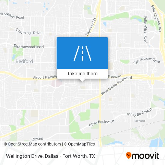 Wellington Drive map