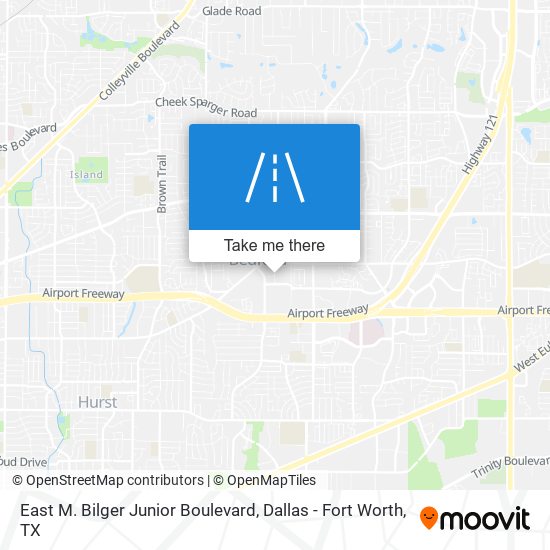 East M. Bilger Junior Boulevard map