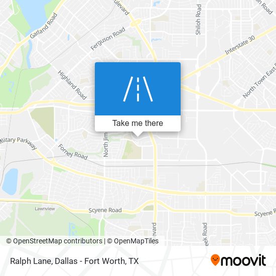 Ralph Lane map
