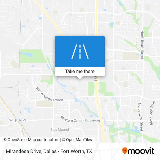 Mirandesa Drive map