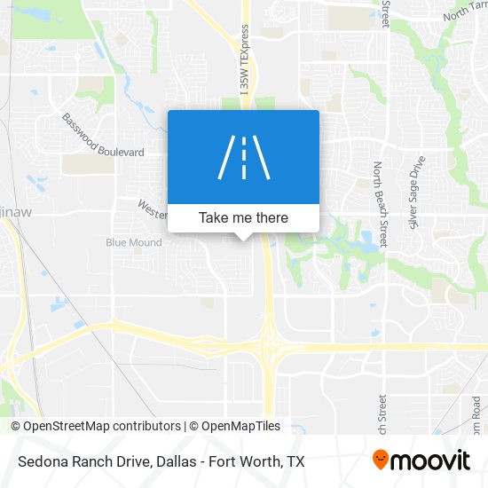 Mapa de Sedona Ranch Drive