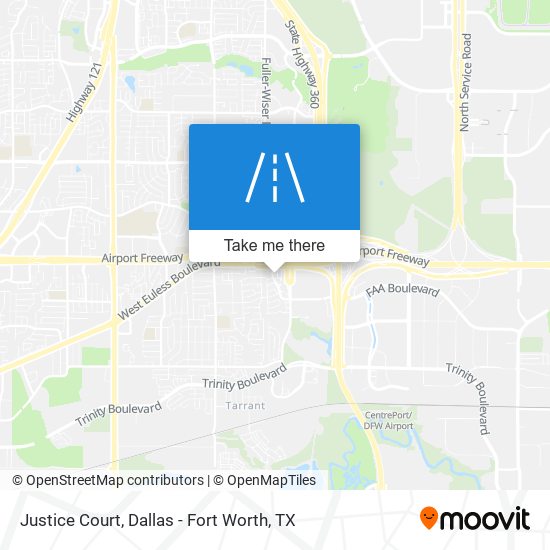 Justice Court map